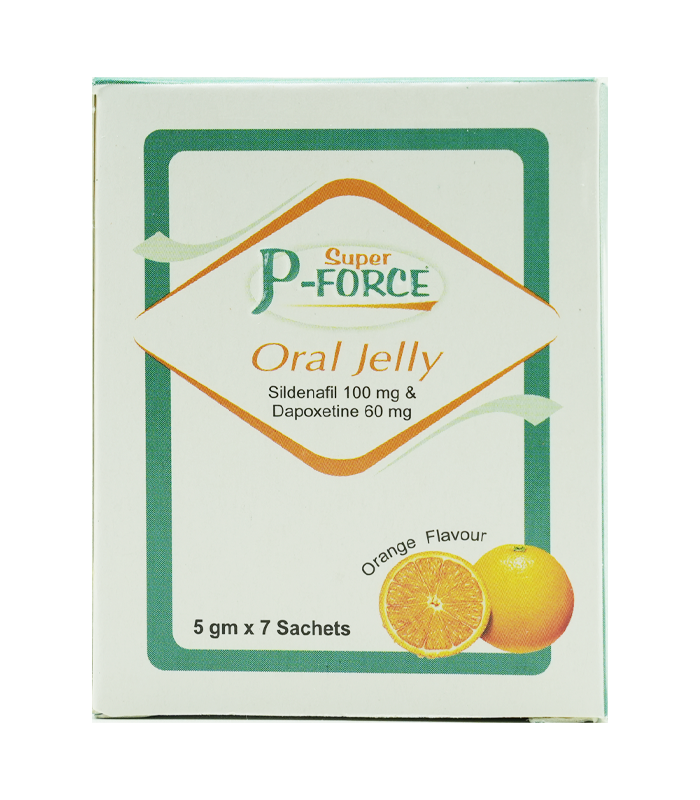 雙效威而鋼果凍160mg Super P Force Oral Jelly丨快速助勃延時持久